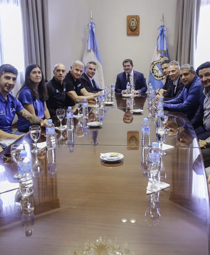 Orrego recibió los jugadores que participaron de los World Skate Games Paraguay 2026
