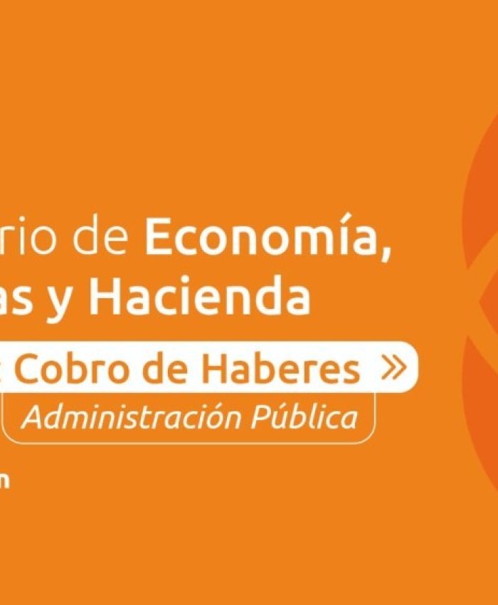 Los empleados públicos tendrán acreditados sus haberes el 30 de abril