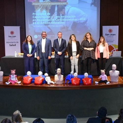San Juan implementará la capacitación de RCP en las escuelas secundarias