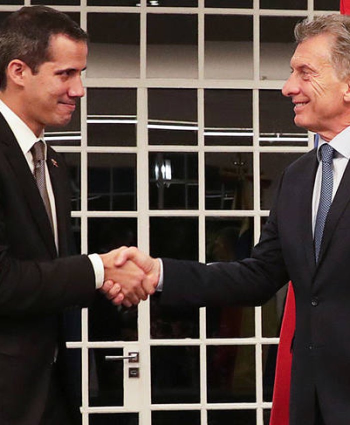 Juan Guaidó se reunió con Macri y agradeció su apoyo