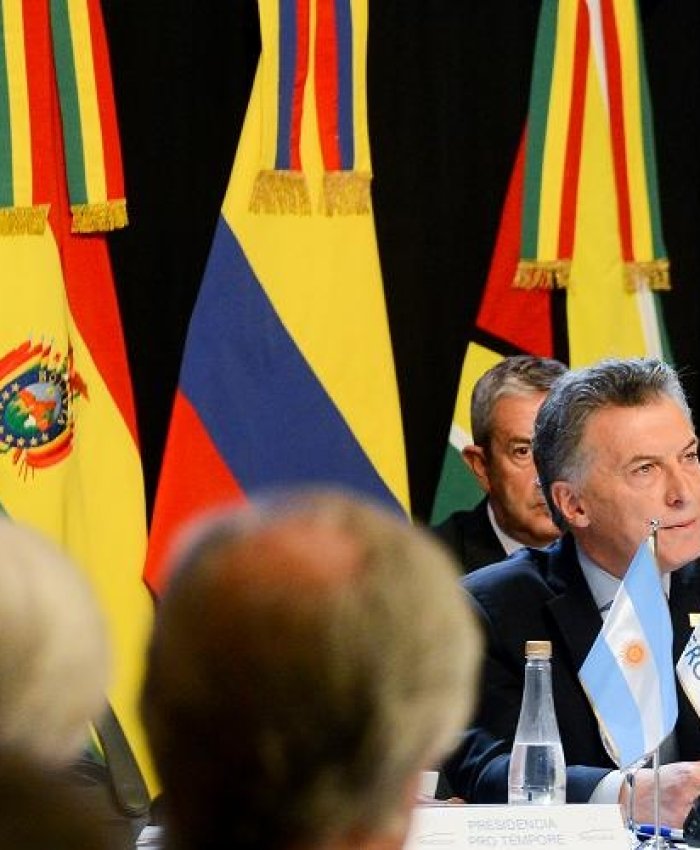 Macri: «Venezuela tiene que ser suspendida definitivamente del Mercosur»