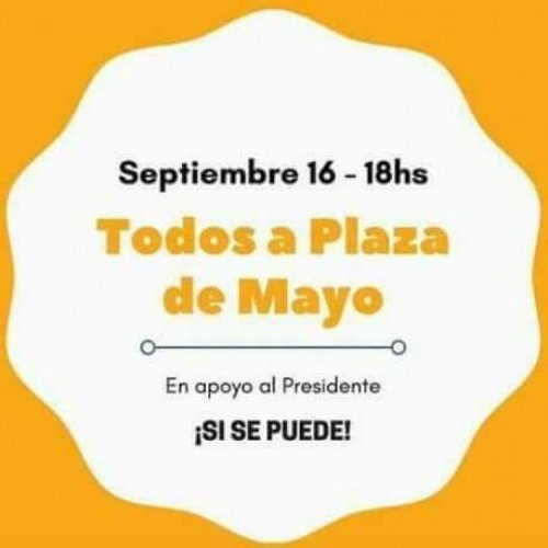 Proponen una marcha para el 16 de septiembre en apoyo a Macri y Bullrich