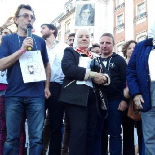 Hijo de Julio López: «Exigimos aparición con vida de Santiago y justicia para mi viejo»