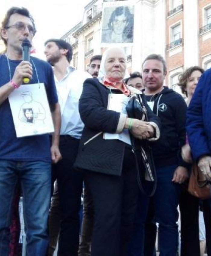 Hijo de Julio López: «Exigimos aparición con vida de Santiago y justicia para mi viejo»