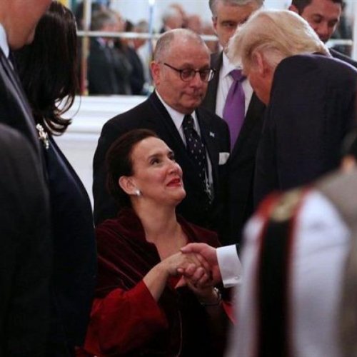 Michetti en la ONU:  viajó a Estados Unidos para apoyar a Trump contra Venezuela