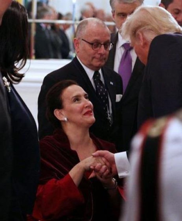 Michetti en la ONU:  viajó a Estados Unidos para apoyar a Trump contra Venezuela
