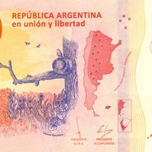 Desde mañana rige el nuevo billete de mil pesos con la imagen de un hornero