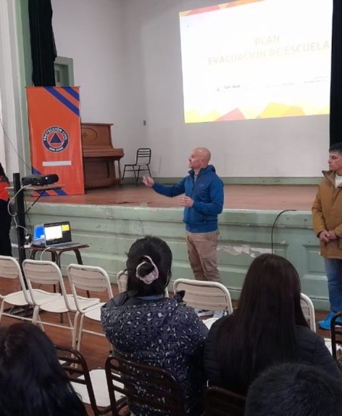 Prevención sísmica: avanza la capacitación en escuelas de zonas alejadas