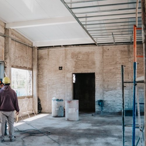 La construcción del CIC en el barrio Sierras de Marquesado avanza a buen ritmo