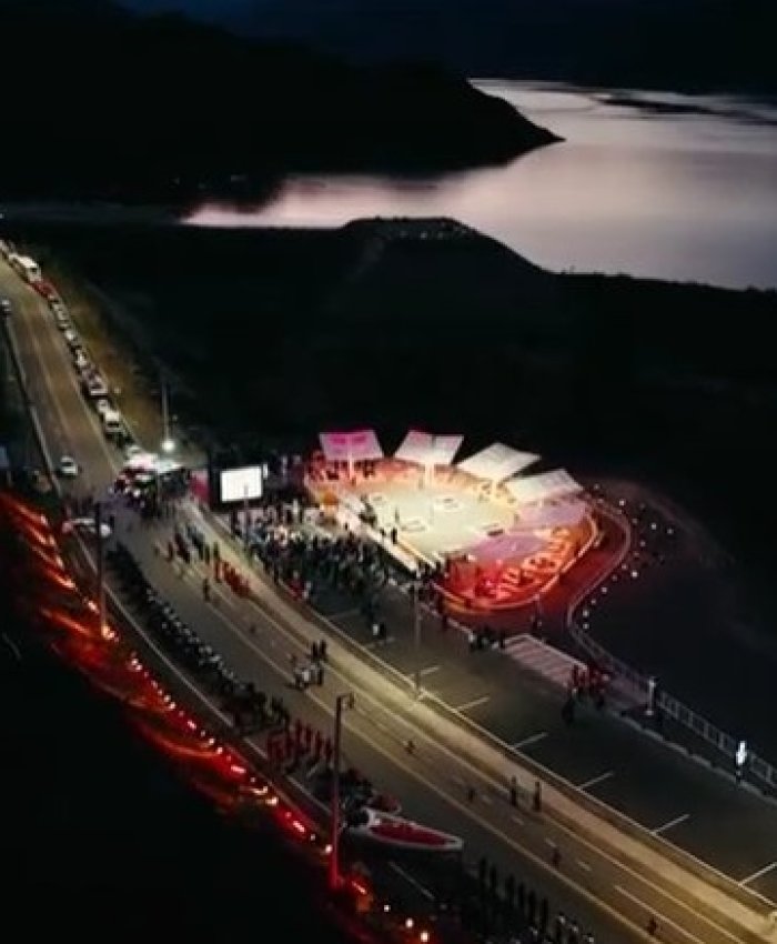Orrego inauguró los miradores en el dique Punta Negra, para vivir a pleno el verano sanjuanino