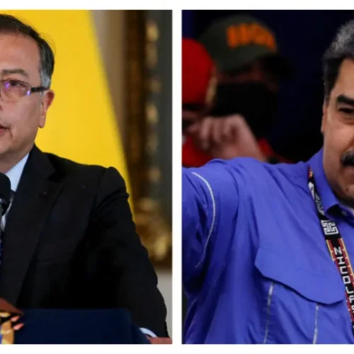 Maduro y Petro se reunen por primera vez