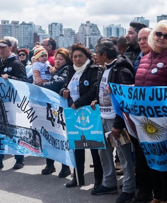 ARA San Juan: familiares de tripulantes apelan el pase de la causa por espionaje a Comodoro Py