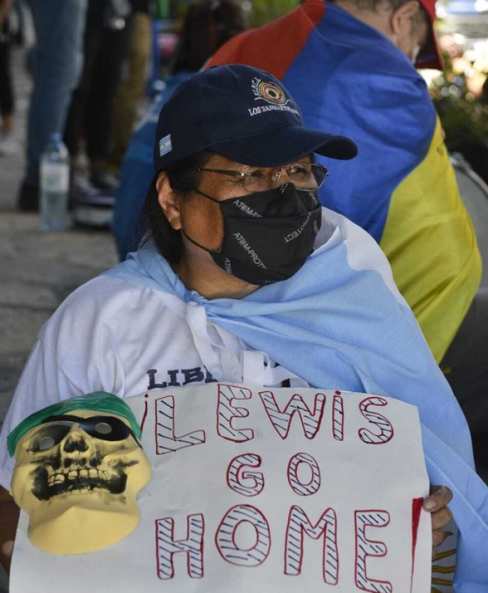 Denunciaron en Bariloche el «secuestro» de los integrantes de Marcha por la Soberanía