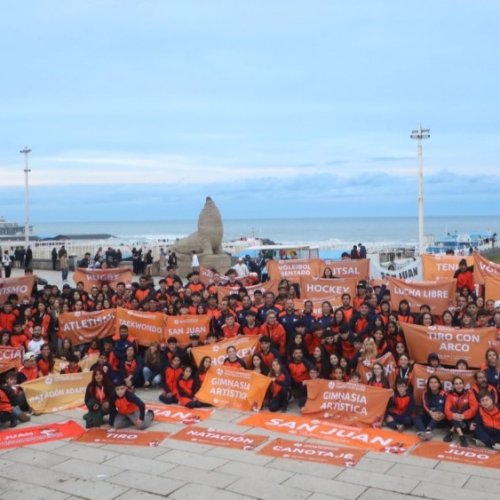 Juegos Evita 2025: la delegación deportiva de San Juan arribó a Mar del Plata