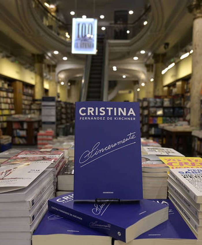 Gran expectativa por la presentación del libro de Cristina Fernández