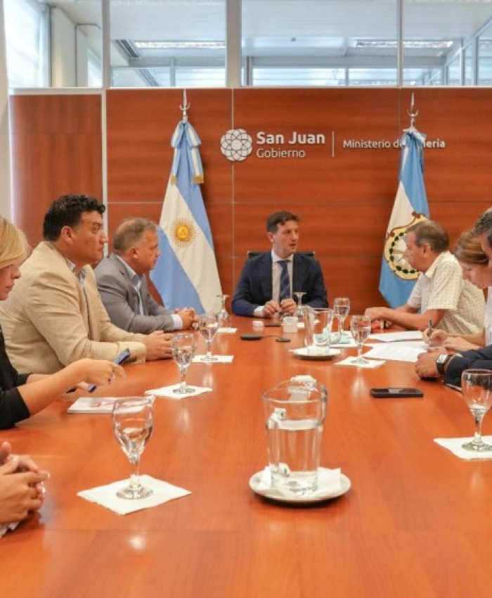 Se firmó un convenio para ejecutar obras clave que optimizarán el riego en Calingasta