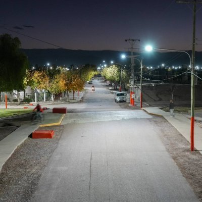 CHIMBAS: el Barrio Andacollo VII ya disfruta de su nueva iluminación LED