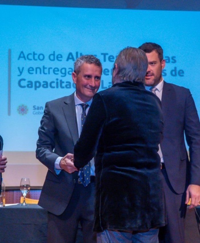 Fortalecen la reinserción social de 40 sanjuaninos con altas terapéuticas y certificación laboral