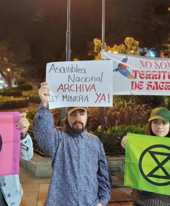 ECUADOR: Frente Nacional Antiminero anuncia demanda de inconstitucionalidad contra la nueva Ley de Minería y convoca movilizaciones en rechazo a la expansión extractiva