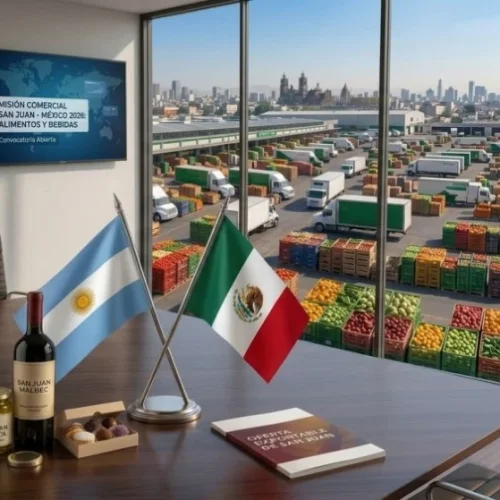 Convocatoria a empresas sanjuaninas para posicionarse en mercados de México