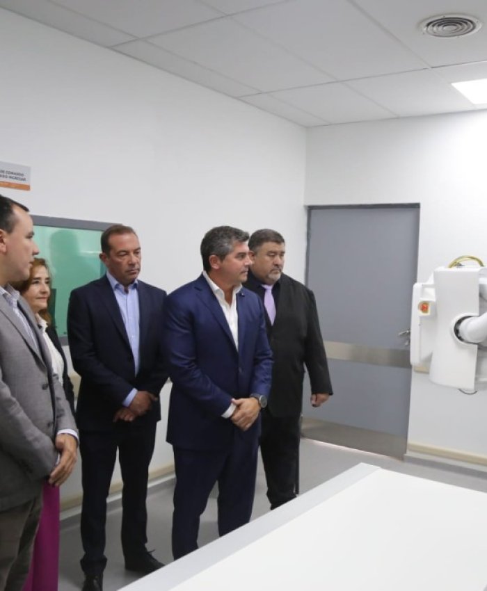 Hospital de Jáchal: Orrego inauguró nueva Maternidad, Unidad Oncológica y modernización del servicio de imágenes