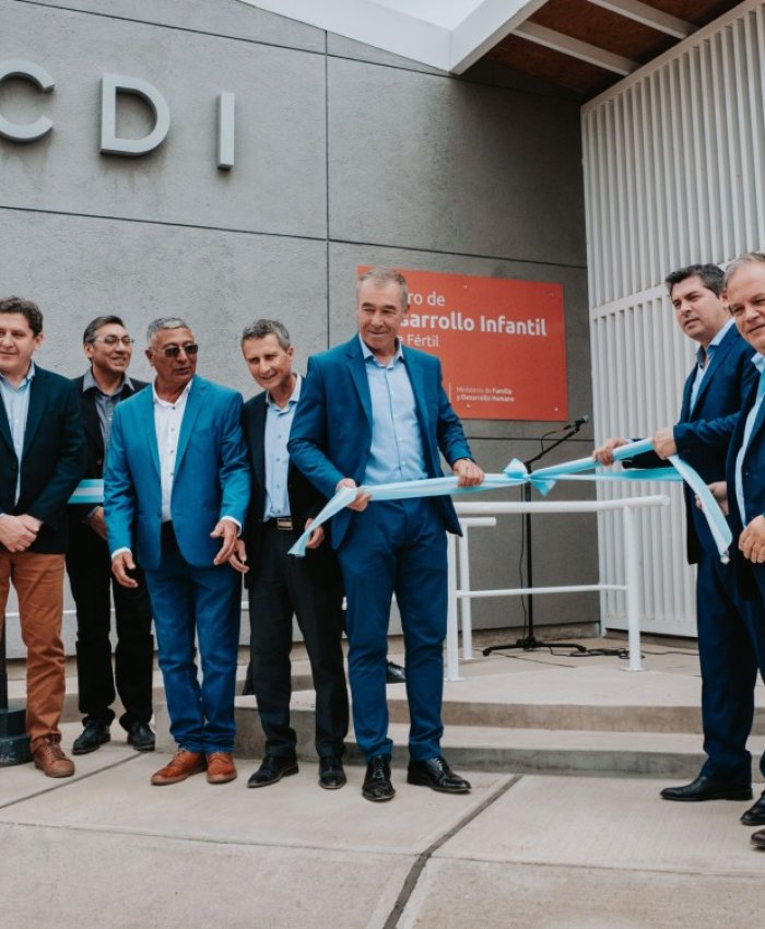 Con fondos propios, San Juan inauguró 10 CDI