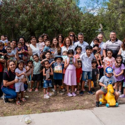 El ministro Platero visitó los Jardines de Cosecha de Ullum y Zonda