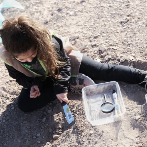 Paleoturismo educativo para niños en el Parque de la Biodiversidad