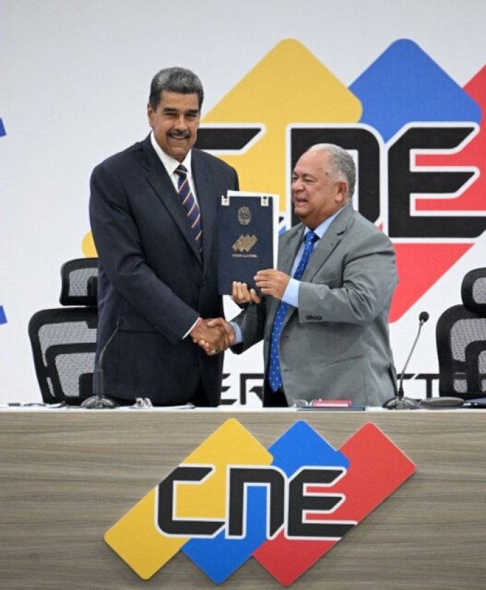 Nicolás Maduro, presidente de Venezuela. Imagen: AFP