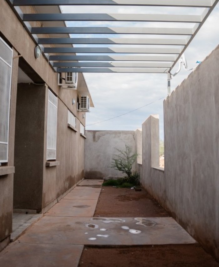 Etapa final para la nueva Escuela Albergue Provincia de San Luis en 25 de Mayo