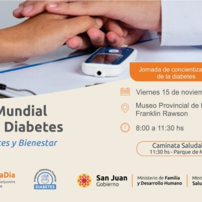Día Mundial de la Diabetes: organizan jornada de concientización