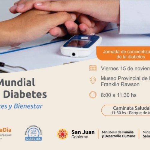 Día Mundial de la Diabetes: organizan jornada de concientización