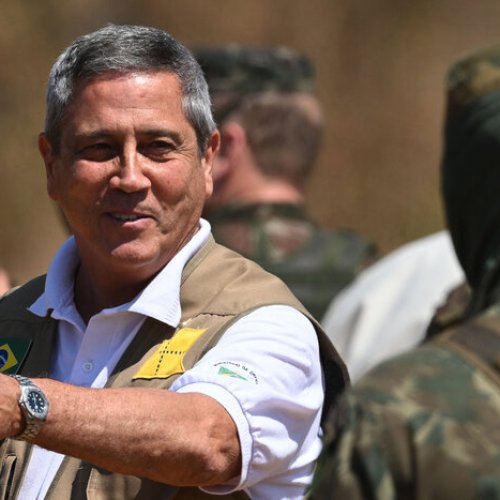 Walter Braga Netto, general retirado y excompañero de fórmula de Bolsonaro.. Imagen: AFP