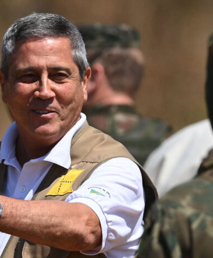 Walter Braga Netto, general retirado y excompañero de fórmula de Bolsonaro.. Imagen: AFP