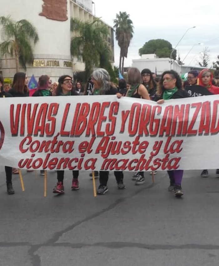 Ahora que estamos juntas: masiva manifestación por el Día Internacional de la Mujer