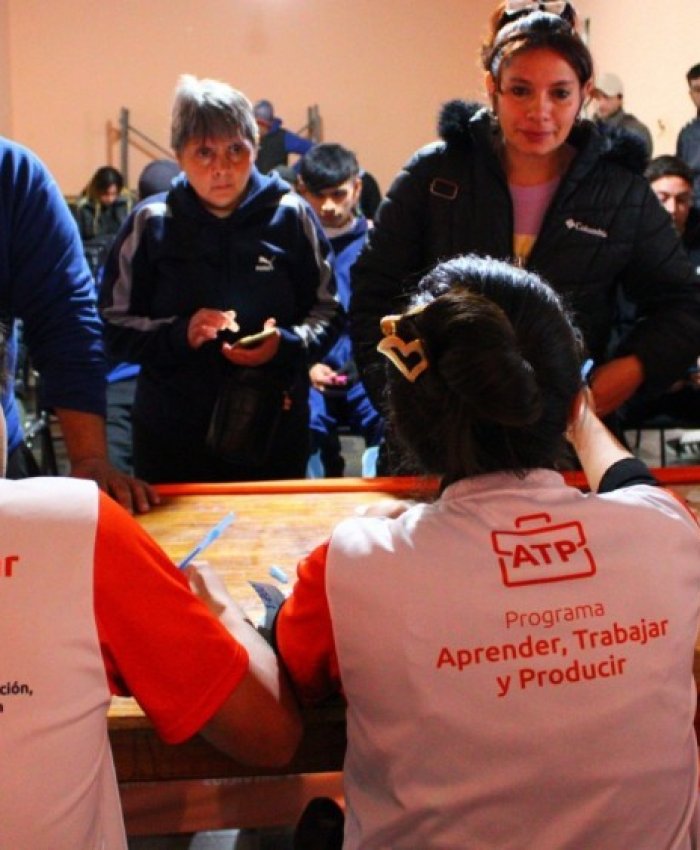 Más de 500 sanjuaninos participaron de las jornadas de inscripción del programa Aprender, Trabajar y Producir en Rawson y Chimbas