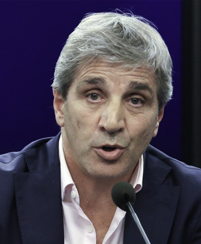 Luis Caputo también atacó a los periodistas