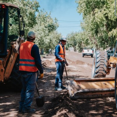 El Plan de Pavimentos Urbanos comenzó en Caucete