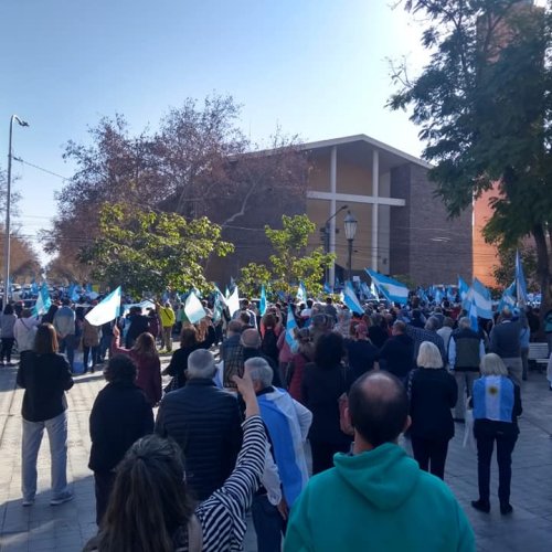 San Juan se sumó al banderazo en contra de el Gobierno nacional