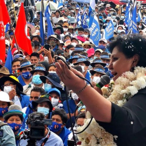 Patricia Arce, volvió para ganar junto al partido del MAS.