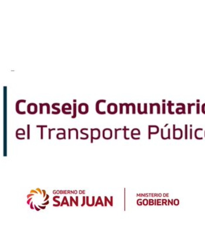 SAN JUAN: crearán un Consejo Comunitario para el Transporte Público
