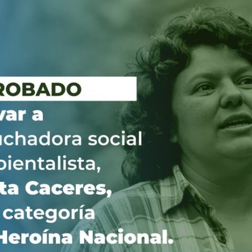 Congreso de Honduras declara heroína nacional a Berta Cáceres