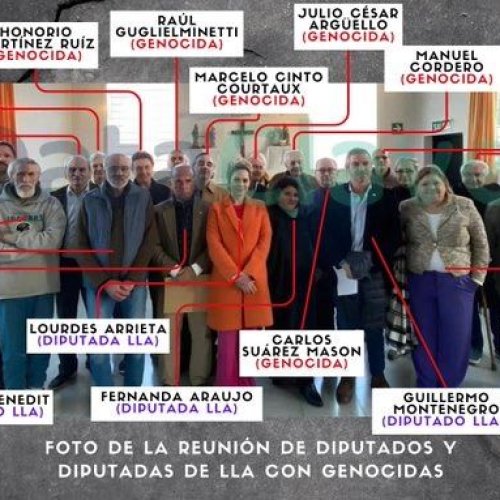 Los diputados de LLA que visitaron a los genocidas trabajan en una ley para dejarlos en libertad e impedir causas futuras