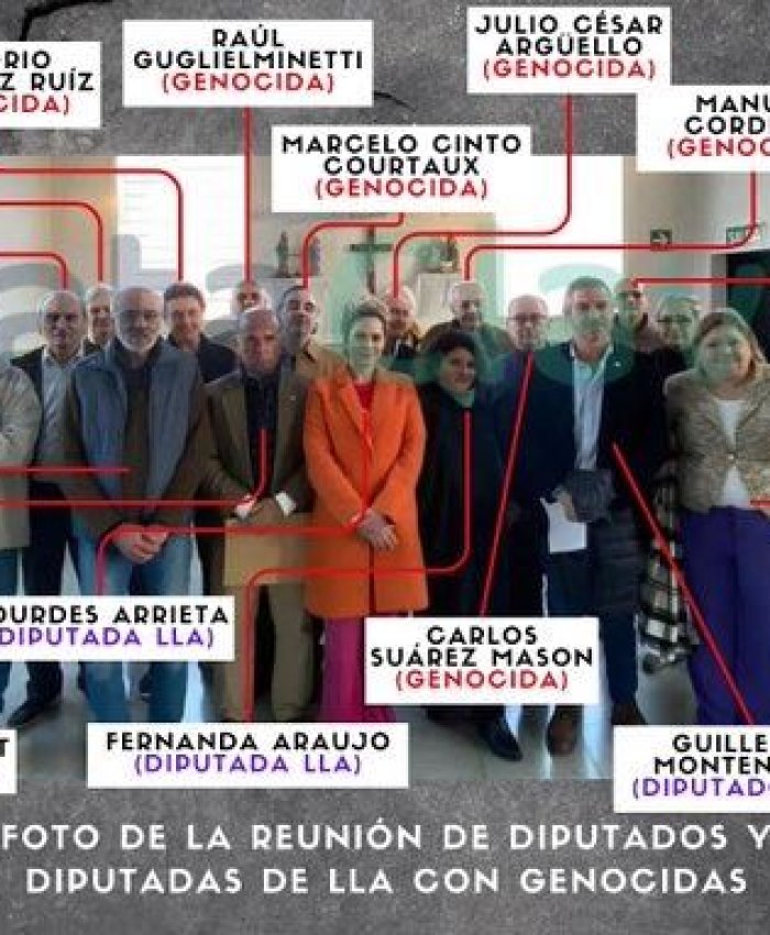 Los diputados de LLA que visitaron a los genocidas trabajan en una ley para dejarlos en libertad e impedir causas futuras