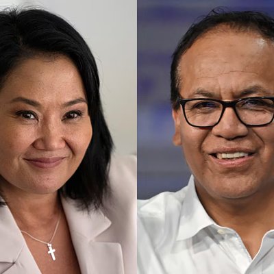 PERU: Keiko Fujimori retoma una ligera ventaja sobre Roberto Sánchez en el ajustado conteo oficial de la segunda vuelta con el 98% de las mesas escrutadas