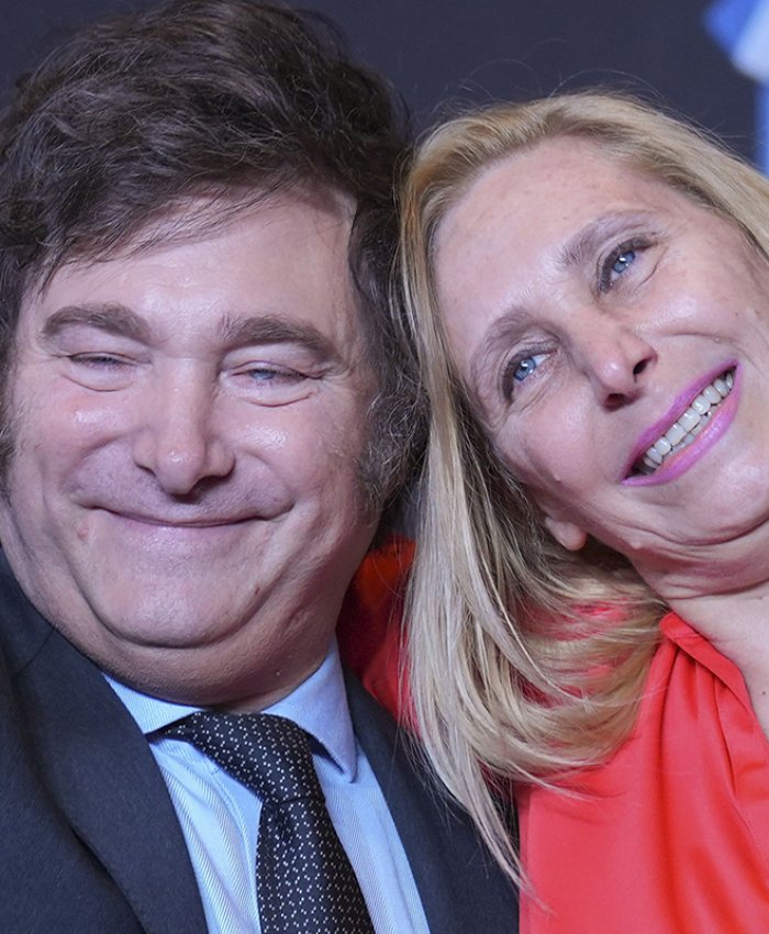 presidente Javier Milei negó hoy la posibilidad de que la secretaria general de la Presidencia, Karina Milei, compita como candidata en las elecciones legislativas del año 2025.Foto NA:ARCHIVO  MARCELO CAPECE