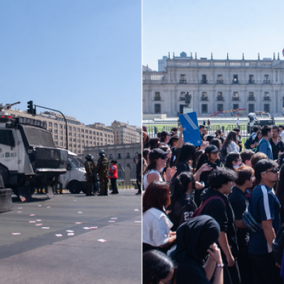 CHILE: Carabineros reprime a manifestantes que se movilizaron en contra de los incrementos en los combustibles