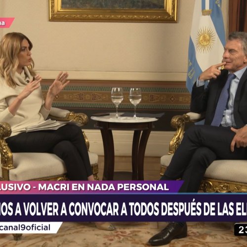Macri: «Me angustia que haya chicos que no tienen para comer pero antes convivían con la mierda»