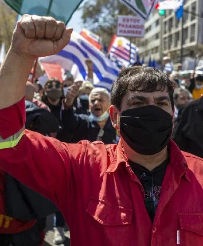 URUGUAY: central sindical y organizaciones sociales realizan paro por el alto costo de vida