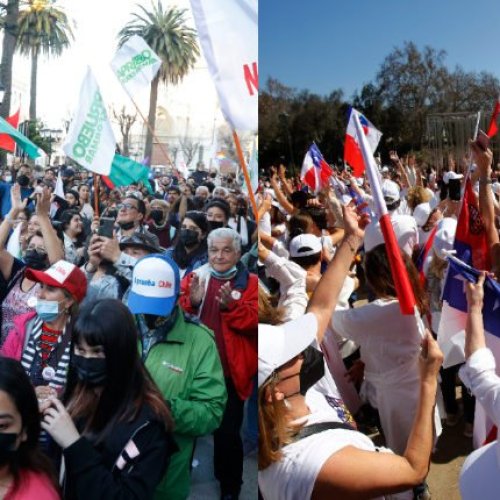 Plebiscito en Chile: Marchas, ataques y polémicas en los últimos días de campaña